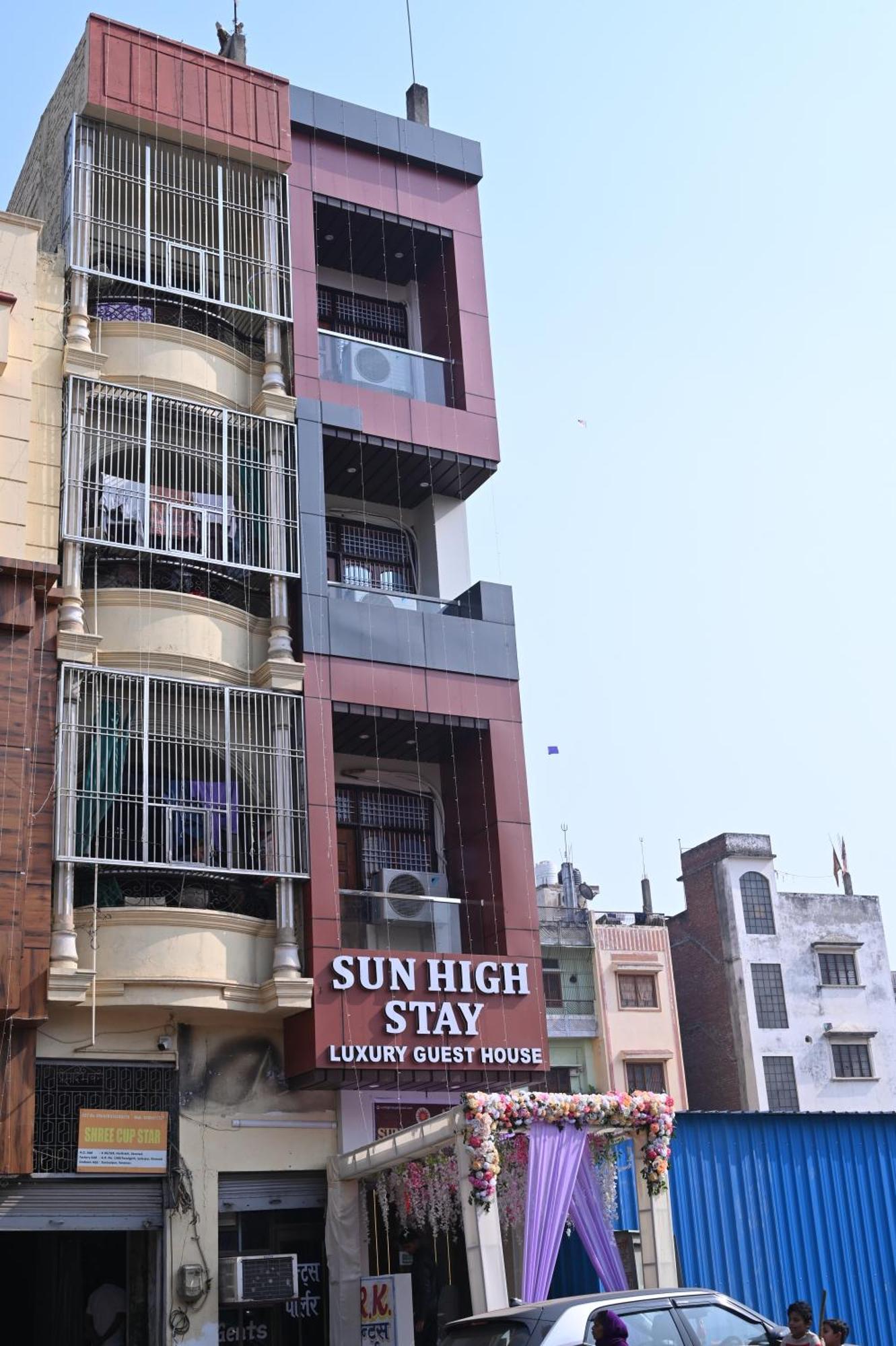 Sun High Stay Luxury Guest House Varanasi Eksteriør bilde